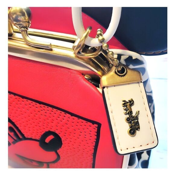 RETAIL Coach Mickey Signature C Kisslock Bag - Picture 10 of 13